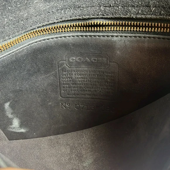 VERY WORN/Project Vintage Coach Shoulder bag - Picture 4 of 4